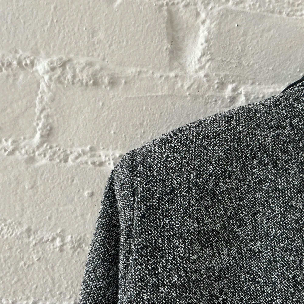 Vintage BFA Classics Blazer Jacket Black Gray Tweed Womens 14 Career Dressy - Picture 12 of 16